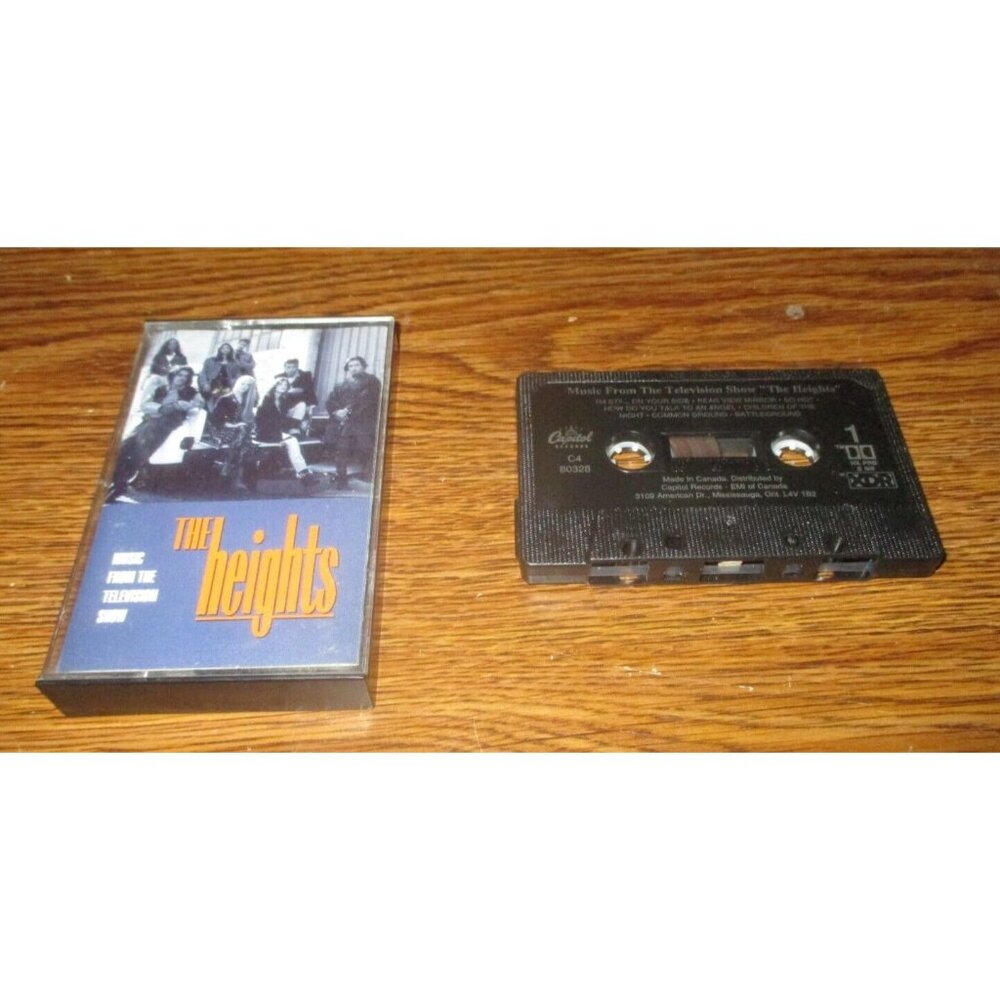 The Heights TV Soundtrack on cassette (Capitol Records Canada, 1992)